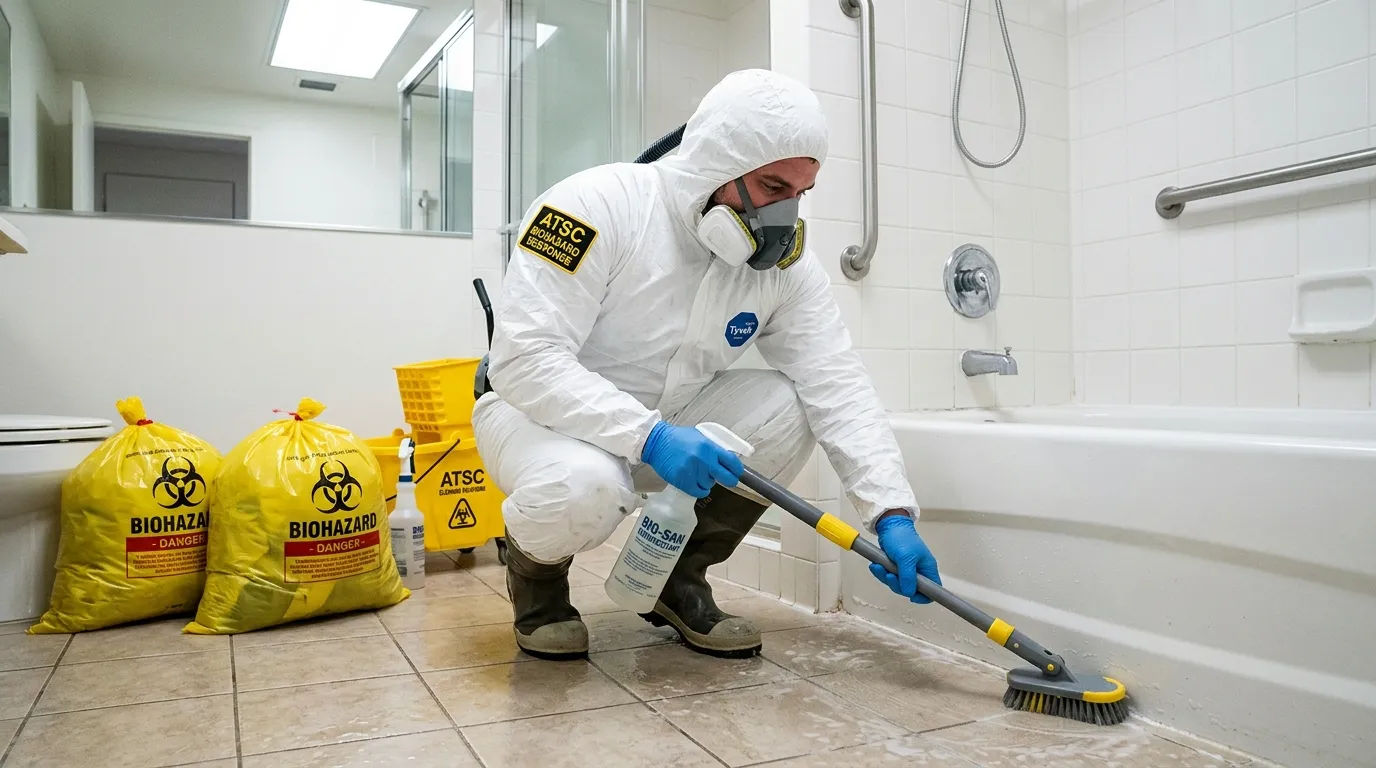 Decontamination equipment deployed for Blood Cleanup in Reservoir Hill